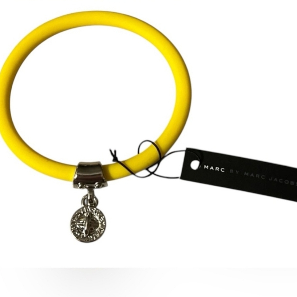 Marc by Marc Jacobs Yellow and Silver Bracelet